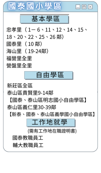 國泰學區